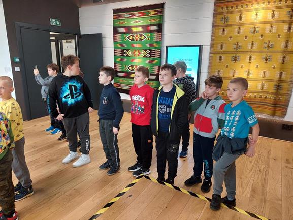 Wycieczka klas I - III do Krosna w ramach projektu 